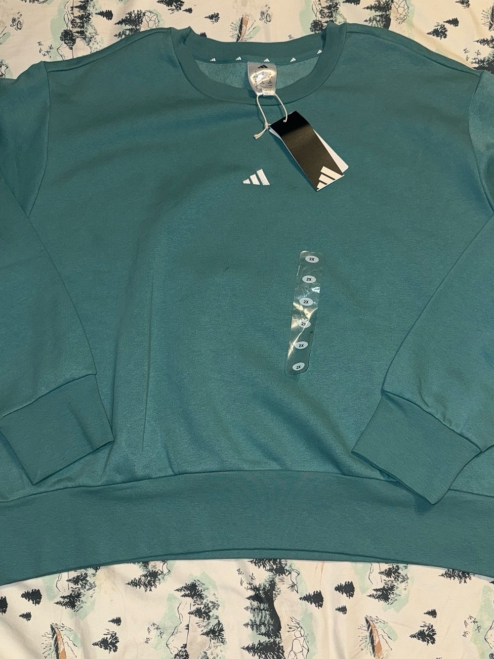 Adidas Women’s 2X Crew Sweatshirt NEW